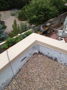 Metal Parapet Cap Placitas NM