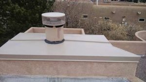 What is the Material at the Top of a Parapet Wall?